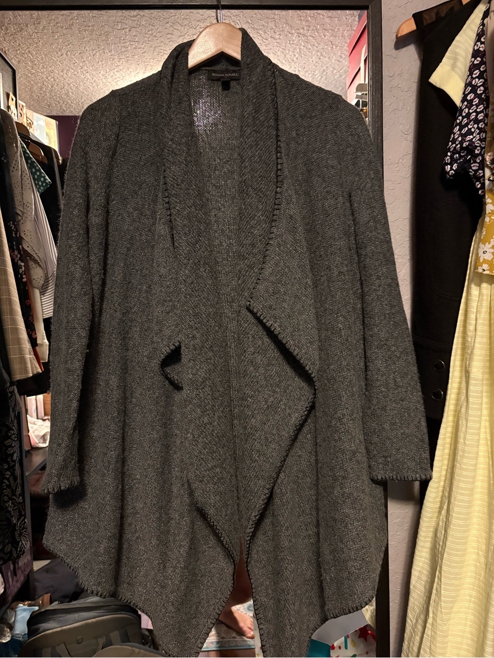 Banana Republic Waterfall Cardigan Size M